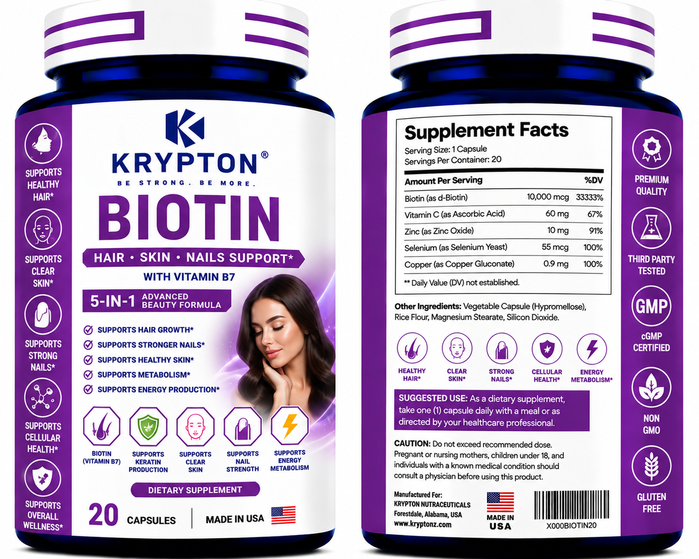 Krypton Biotin
